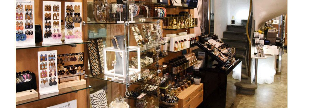 Verkaufsraum Lisa M. Kosmetik in der Würzburger Schustergasse